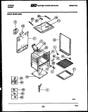 BODY PARTS Diagram and Parts List for 30-3341-00-02  Tappan Range