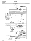 WIRING DIAGRAM Diagram and Parts List for WRS22WNHW4  Frigidaire Refrigerator