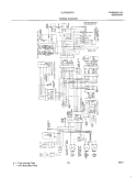 WIRING DIAGRAM Diagram and Parts List for GLRS234ZAW1  Frigidaire Refrigerator