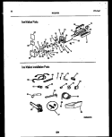 ICE MAKER AND ICE MAKER INSTALLATIO Diagram and Parts List for RS22F8DX1C  Gibson Refrigerator