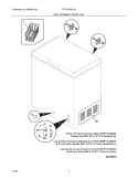 REPLACEMENT PARTS LIST Diagram and Parts List for FFFC05M1LW  Frigidaire Freezer
