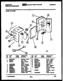 ELECTRICAL PARTS Diagram and Parts List for AW11MT5N1  Frigidaire Air Conditioner