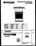 COVER Diagram and Parts List for MPF300BPDA  Uni Range