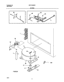 SYSTEM Diagram and Parts List for MFC13M0BW5  Uni Freezer