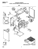 BODY Diagram and Parts List for TGF336CHSB  Tappan Range