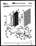 SYSTEM AND AUTOMATIC DEFROST PARTS Diagram and Parts List for RS22F9WS1B  Gibson Refrigerator
