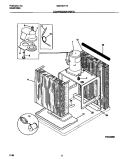 Part Location Diagram of 309614102 Frigidaire BRACKET-COMPR.MTG.