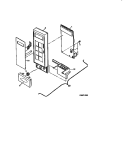 CONTROL PANEL Diagram and Parts List for TMT157U1B0  Tappan Microwave