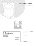COVER Diagram and Parts List for FGQ1442ES1  Frigidaire Dryer