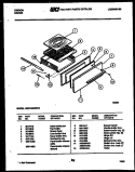 Part Location Diagram of 8014053 Frigidaire PANEL-EXTERIOR DRAWER, ALMOND