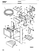ICE DISPENSER Diagram and Parts List for FRS24ZGHD0  Frigidaire Refrigerator