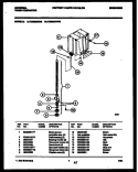 RAM ASSEMBLY Diagram and Parts List for TC500ABD0  Frigidaire Trash Compactor