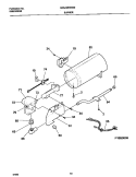 P16B0009 BURNER, VALVE Diagram and Parts List for GDG436REW0  Gibson Dryer