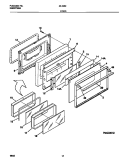 Part Location Diagram of 5303307193 Frigidaire END CAP-HANDLE