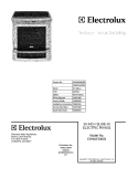COVER Diagram and Parts List for EW30ES65GSB  Electrolux Range