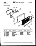 Part Location Diagram of 316067802 Frigidaire TRIM-OVEN DOOR,BLACK