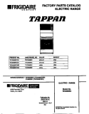 COVER Diagram and Parts List for TEO356BCWC  Tappan Range