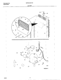 SYSTEM Diagram and Parts List for GDR22CWL2  Frigidaire Freezer