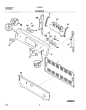 Part Location Diagram of 316233824 Frigidaire PANEL
