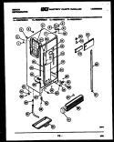 CABINET PARTS Diagram and Parts List for RS22F9WS1F  Gibson Refrigerator