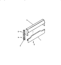 CONSOLE PANEL Diagram and Parts List for R24CL0  Frigidaire Range