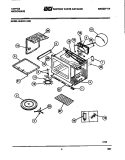 WRAPPER AND BODY PARTS Diagram and Parts List for 56-9431-10-01  Tappan Microwave