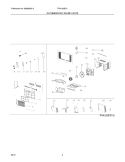 Part Location Diagram of 5304476763 Frigidaire CONTROL PANEL