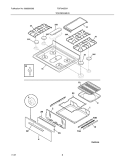Part Location Diagram of 316411256 Frigidaire MAINTOP