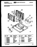 SYSTEM PARTS Diagram and Parts List for MH422H2SA  Kelvinator Air Conditioner