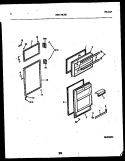 Part Location Diagram of 5303917233 Frigidaire PANEL-Freezer  DOOR