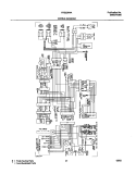 WIRING DIAGRAM Diagram and Parts List for FRS23R4AW8  Frigidaire Refrigerator