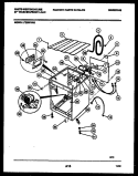 CABINET PARTS Diagram and Parts List for LT200PXD2  Frigidaire Washer