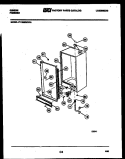 CABINET PARTS Diagram and Parts List for FV19M2WXFA  Gibson Freezer