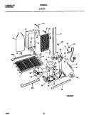 SYSTEM Diagram and Parts List for FRS22AGED2  Frigidaire Refrigerator