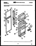 Part Location Diagram of 3018930 Frigidaire DAIRY DOOR