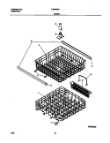 RACKS Diagram and Parts List for FDB636GFR5  Frigidaire Dishwasher