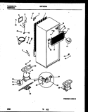 SYSTEM AND AUTOMATIC DEFROST PARTS Diagram and Parts List for GRT15DRAD1  Gibson Refrigerator