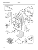 Part Location Diagram of 318259705 Frigidaire TRIM