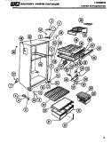 Part Location Diagram of 3015415 Frigidaire SHELF-FREEZER, STEP