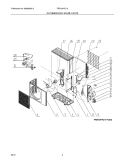 RECOMMENDED SPARE PARTS Diagram and Parts List for FRS124YC10  Frigidaire Air Conditioner