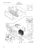 COOLING SYSTEM Diagram and Parts List for FGHB2869LP6  Frigidaire Refrigerator