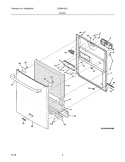 Part Location Diagram of 154672001 Frigidaire MOISTURE BARRIER