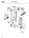 CABINET Diagram and Parts List for GRS22PRBW0  Gibson Refrigerator