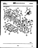 BODY PARTS Diagram and Parts List for 56-2899-10-01  Tappan Microwave