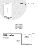 COVER Diagram and Parts List for FCFS201LFB3  Frigidaire Freezer
