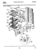 SYSTEM Diagram and Parts List for UL1293ECW1  Electrolux Freezer