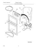 Part Location Diagram of 242115003 Frigidaire BOARD-CONTROL