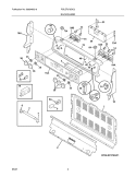Part Location Diagram of 318334802 Frigidaire PANEL