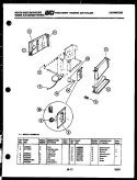 ELECTRICAL PARTS Diagram and Parts List for AC065K7A1  Frigidaire Air Conditioner