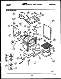 BODY PARTS Diagram and Parts List for 30-3991-00-01  Tappan Range